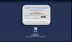 
							         Flash Technology Portal								  
							    