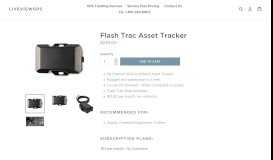 
							         Flash Trac Asset Tracker - LiveViewGPS								  
							    