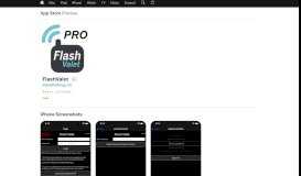 
							         Flash Valet - App Store - Apple								  
							    