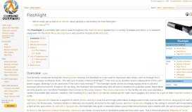 
							         Flashlight - Combine OverWiki, the original Half-Life wiki and Portal wiki								  
							    