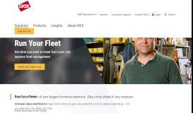 
							         Fleet Management, Fleet Tracking & Fuel Cards | WEX Inc								  
							    