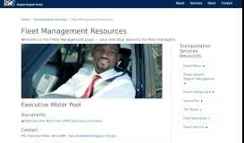 
							         Fleet Management Resources - Program Support Center								  
							    