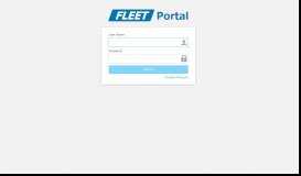 
							         Fleet Portal								  
							    
