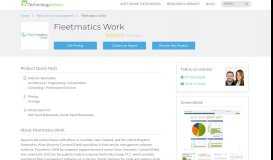 
							         Fleetmatics Work Reviews | TechnologyAdvice								  
							    