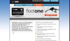 
							         Fleetone Fuel Card - Apply Online | UK								  
							    