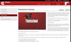 
							         Fleetschool Training | Cummins Filtration								  
							    