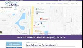 
							         Fleming Island Family Practice | Family Care Partners Orange Park								  
							    