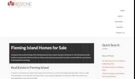 
							         Fleming Island Homes for Sale | Fleming Island Real Estate								  
							    