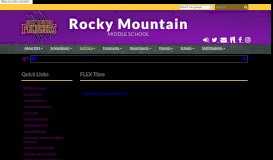 
							         FLEX Time - Rocky Mountain Middle School								  
							    
