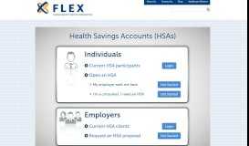 
							         FlexHSA |Health Savings Accounts | HSA								  
							    