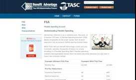 
							         Flexible Spending Account (FSA) | Benefit Advantage Inc.								  
							    