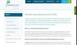 
							         Flexible Spending Account (FSA) | Chard Snyder								  
							    