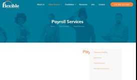 
							         Flexible Staffing » Payroll Services								  
							    