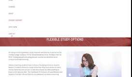 
							         Flexible Study Options – Uniting College								  
							    