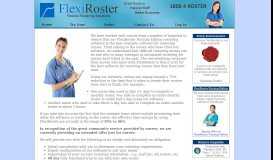 
							         FlexiRoster Nursing Edition								  
							    