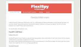 
							         FlexiSpy Erfahrungen für iPhone und Android: Funktioniert es wirklich?								  
							    