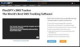 
							         FlexiSPY™ SMS Tracker Offers More Features, More Value & More Truth								  
							    