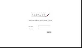
							         Flexjet Crew Portal								  
							    