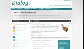 
							         Flight Centre - Portfolio - Dialog Information Technology								  
							    