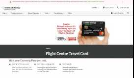 
							         Flight Centre Travel Card | Travel Money Oz								  
							    
