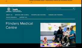 
							         Flinders Medical Centre :: SA Health								  
							    