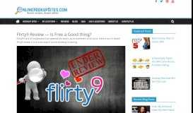 
							         Flirty9 Review — Here's the Real Deal — Read Before Joining								  
							    