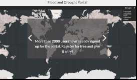 
							         Flood and Drought Portal								  
							    
