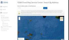 
							         Flood Map - FEMA Flood Map Service Center | Search By Address								  
							    