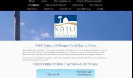 
							         Floodplain — Plan Commission of Noble County								  
							    