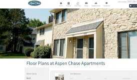 
							         Floor Plans | Aspen Chase Apartments | Indianapolis, IN								  
							    