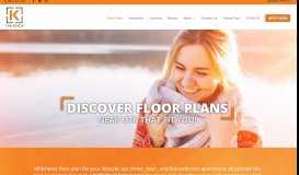 
							         Floor Plans for University of Tennessee Students | The Knox								  
							    