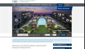 
							         Florida Atlantic University | Off Campus Housing Search								  
							    