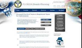 
							         Florida Board of Nursing » Licensed Practical Nurse & Registered ...								  
							    