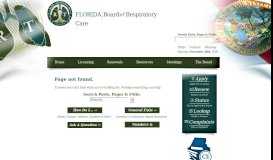 
							         Florida Board of Respiratory Care » New MQA Online Services Portal ...								  
							    