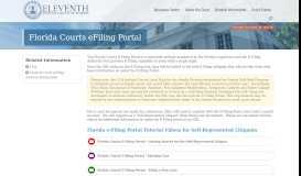 
							         Florida Courts eFiling Portal - Eleventh Judicial Circuit of Florida								  
							    