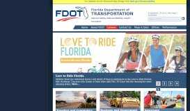 
							         Florida Department of Transportation								  
							    