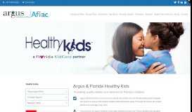 
							         Florida Healthy Kids Program | Argus Dental & Vision								  
							    