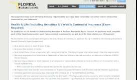 
							         Florida Insurance License | Requirements								  
							    