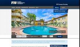 
							         Florida International University | Off Campus Housing Search								  
							    