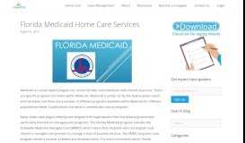 
							         Florida Medicaid: Home Care Services for Seniors - Easy Living								  
							    