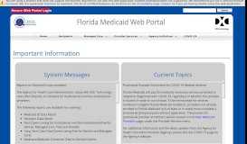
							         Florida Medicaid Web Portal - Flmmis.com								  
							    