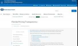 
							         Florida Pricing Transparency | Brandon Regional Hospital								  
							    