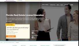
							         Florida Real Estate License School Online ... - Real Estate Express								  
							    