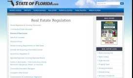 
							         Florida Real Estate Regulation | Real Estate Licensee Search								  
							    