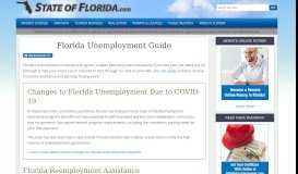 
							         Florida Unemployment (Reemployment Assistance) | State of Florida								  
							    