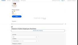 
							         Flowers Foods Employee Reviews - Indeed								  
							    