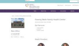 
							         Flowing Wells Family Health Center – MHC Healthcare								  
							    