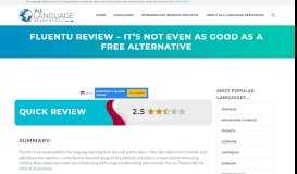 
							         FluentU Review - It's Not Even As Good As A Free Alternative								  
							    