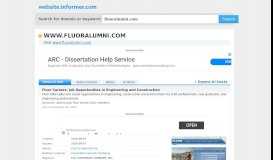 
							         fluoralumni.com at WI. Fluor Careers: Job Opportunities in ...								  
							    