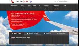 
							         Fly With One of Australia's Most Popular Airlines | Qantas US								  
							    